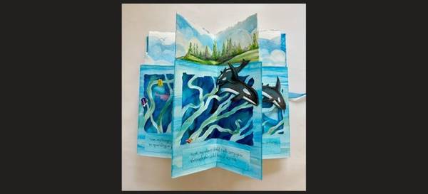 Singer Stories: Art Book Making Inspired by Singer the Whale