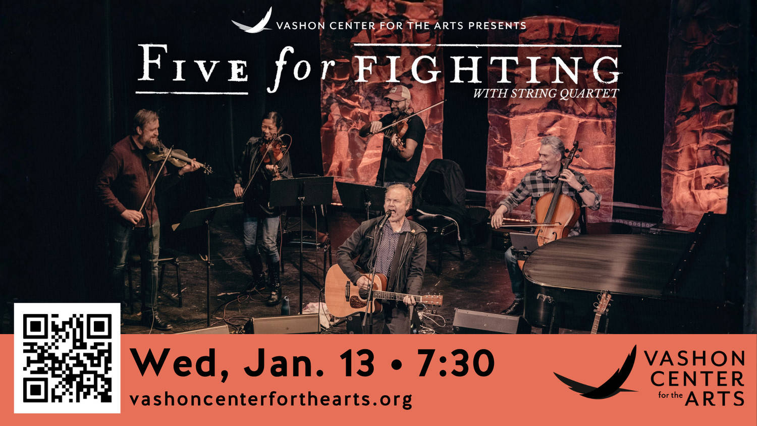 Five for Fighting with String Quartet