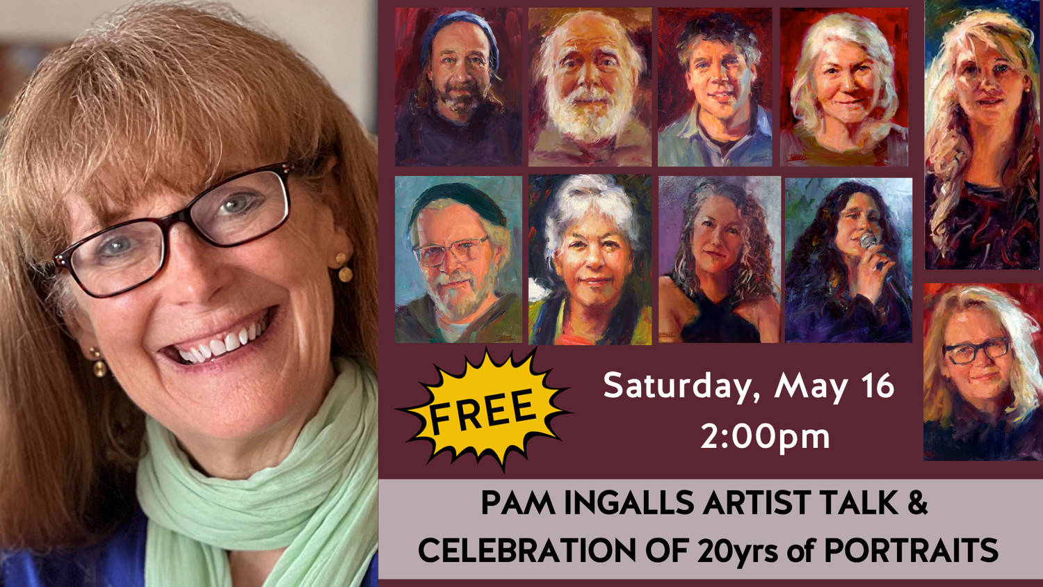 Pam Ingalls Artist Talk & Celebration