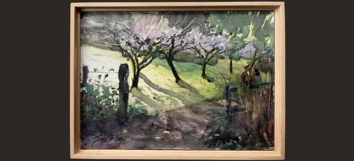 Expressive Watercolor: Spring Landscapes